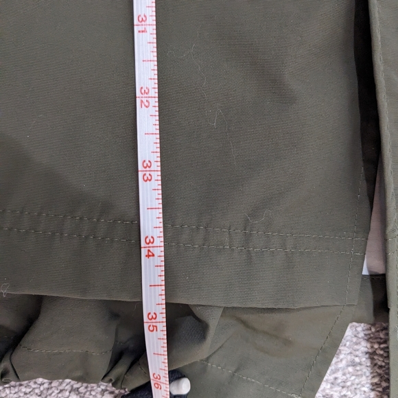 CROOKS & CASTLES Olive Green trench coat / rain coat - Picture 13 of 16